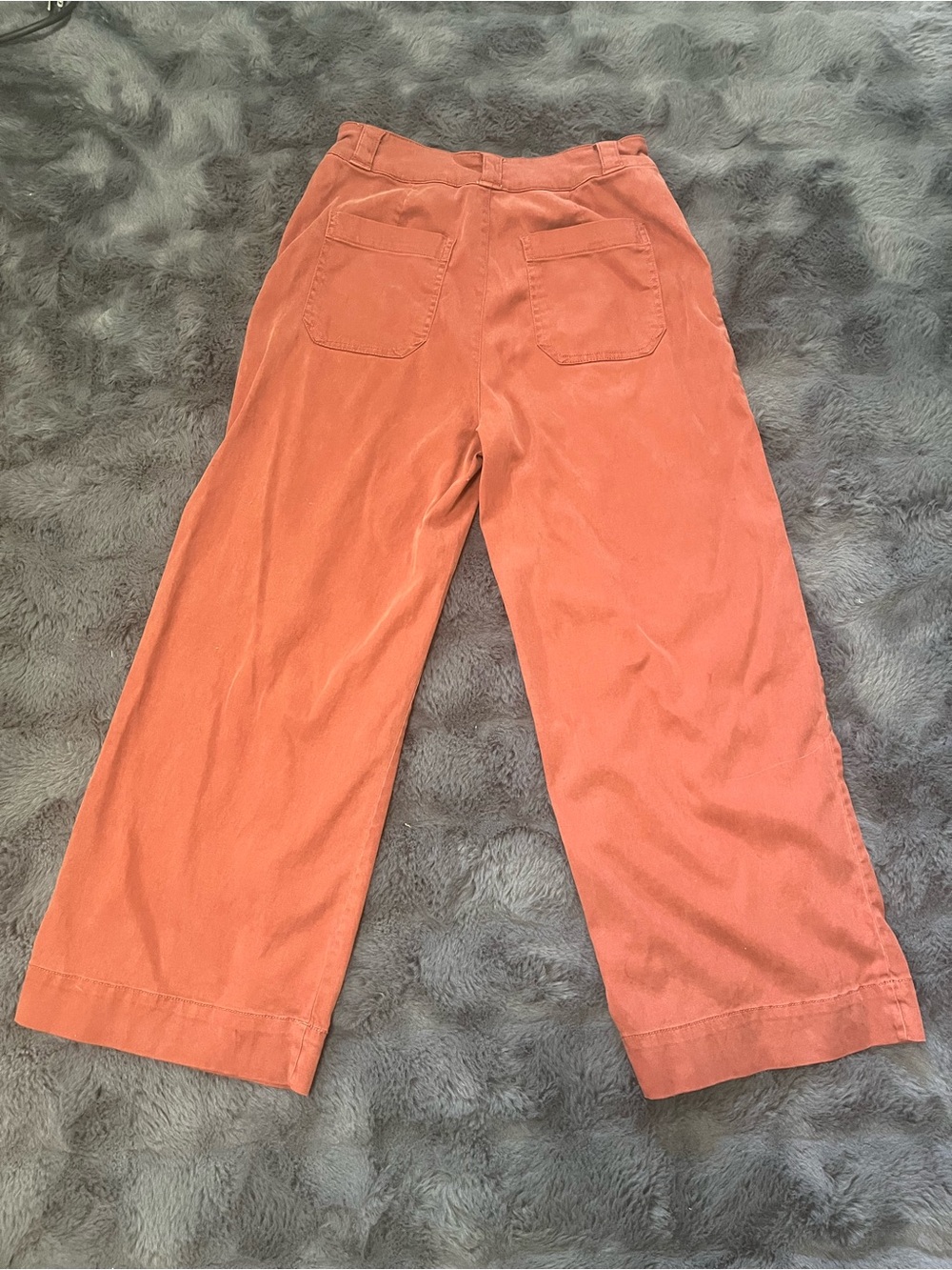 Joie Woman’s wide leg pants Terracotta Lyocell/Cotton Size 8 - Picture 3 of 13
